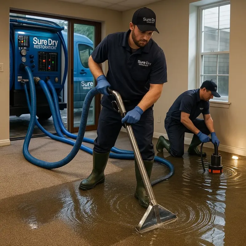 Water Extraction and Removal process in Lafayette Hill, PA